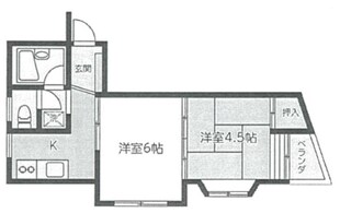 ベルヴィ和久井の物件間取画像